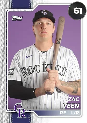 Zac Veen Live card art