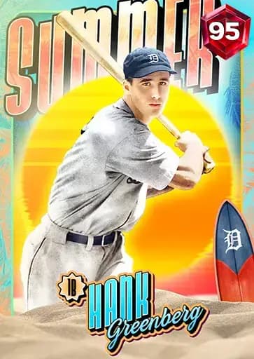 Hank Greenberg Summer card art
