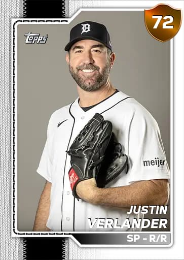 Justin Verlander CORE card art