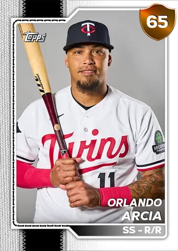 Orlando Arcia Live card art