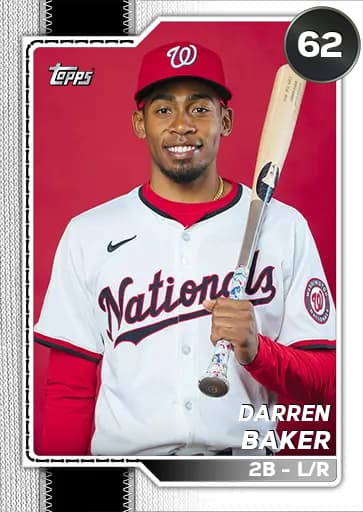 Darren Baker Live card art