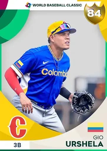 Gio Urshela World Baseball Classic card art