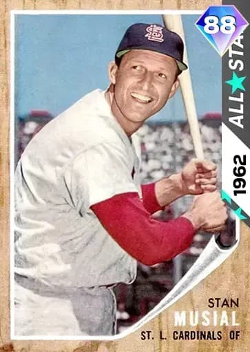 Stan Musial ALL Star card art