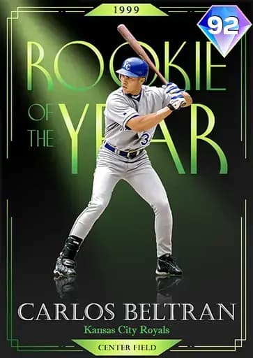 Carlos Beltran Awards card art