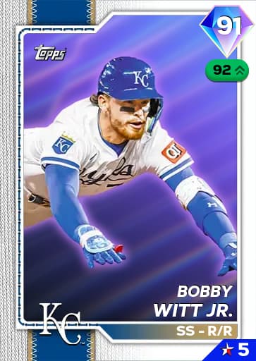 Bobby Witt Jr. Live card art