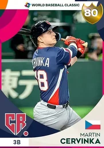 Martin Cervinka World Baseball Classic card art
