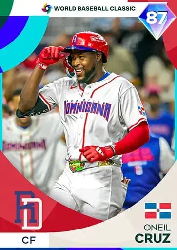 Oneil Cruz World Baseball Classic card art
