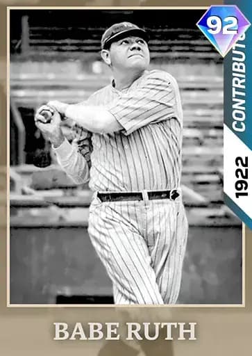 Babe Ruth Contributor card art