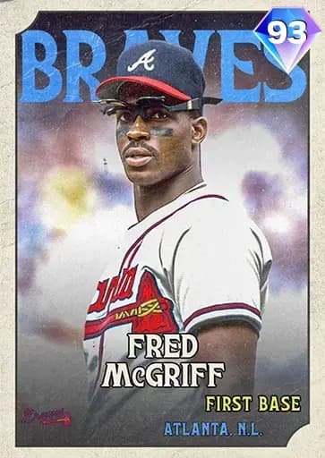 Fred McGriff CORE card art