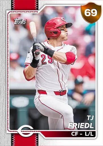 TJ Friedl Live card art