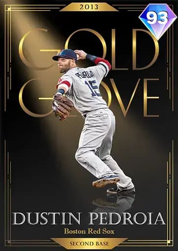 Dustin Pedroia Awards card art