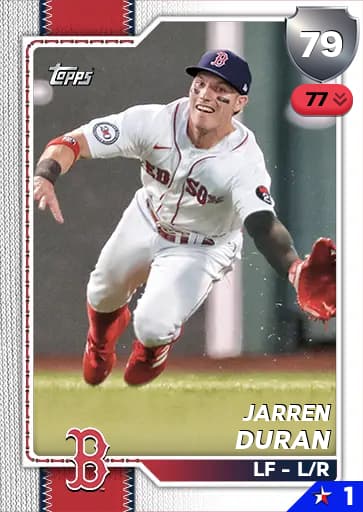 Jarren Duran CORE card art