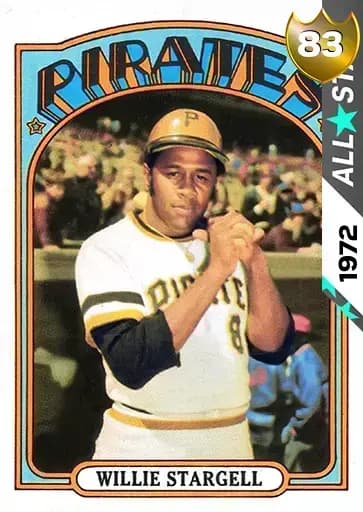 Willie Stargell ALL Star card art