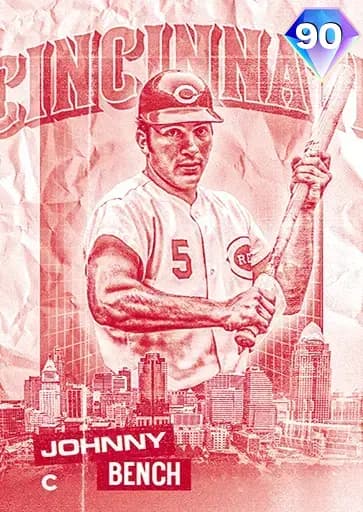 Johnny Bench Cityscapes card art