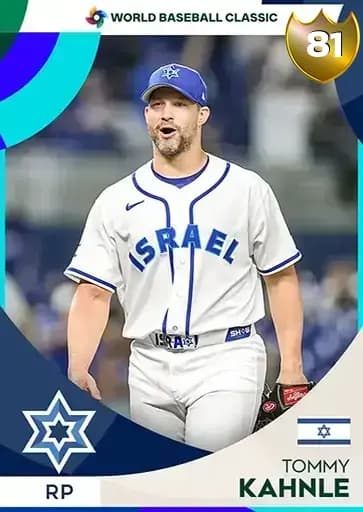 Tommy Kahnle World Baseball Classic card art