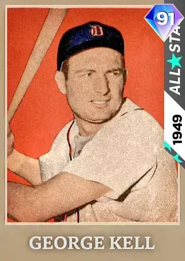 George Kell ALL Star card art