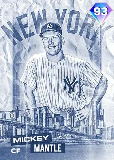 Mickey Mantle Cityscapes card art