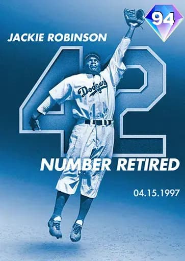 Jackie Robinson Milestone card art