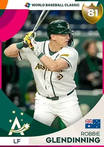 Robbie Glendinning World Baseball Classic card art