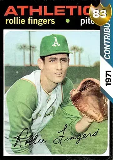 Rollie Fingers Contributor card art