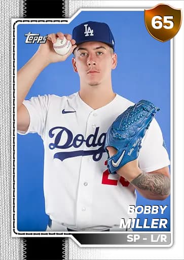 Bobby Miller Live card art