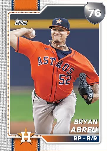 Bryan Abreu Live card art