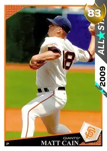 Matt Cain ALL Star card art