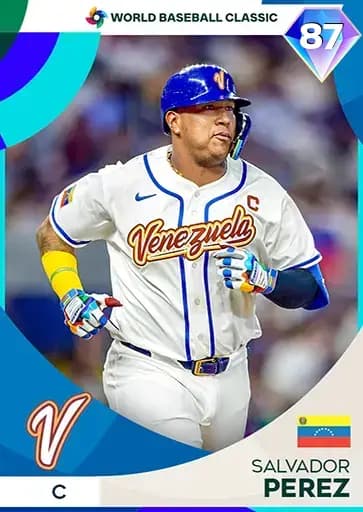 Salvador Perez World Baseball Classic card art