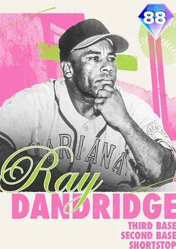 Ray Dandridge THE Negro Leagues card art