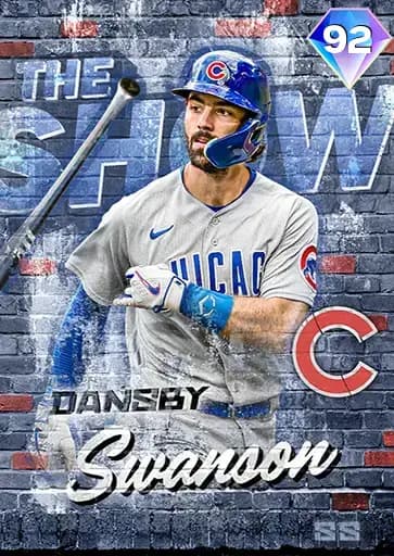 Dansby Swanson Mural card art