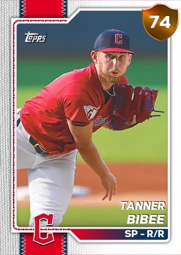 Tanner Bibee Live card art