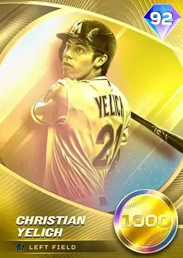Christian Yelich Ranked 1000 card art