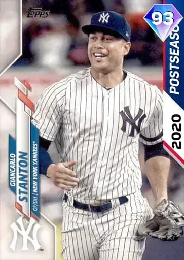 Giancarlo Stanton Postseason card art