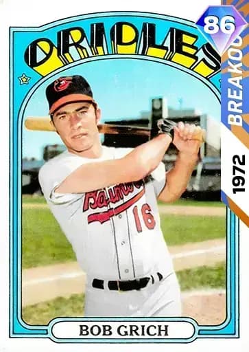 Bobby Grich Breakout card art