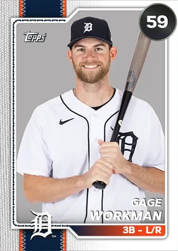 Gage Workman Live card art