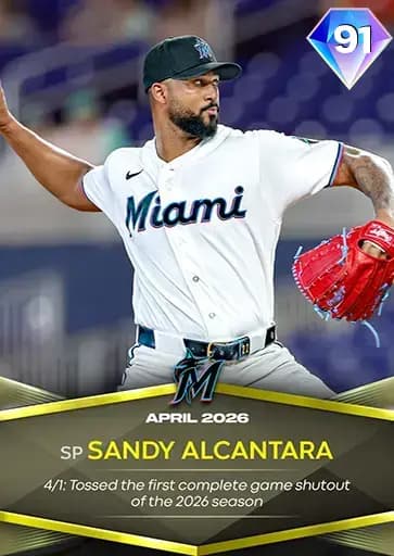 Sandy Alcantara Spotlight card art
