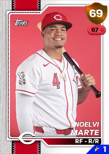 Noelvi Marte Live card art