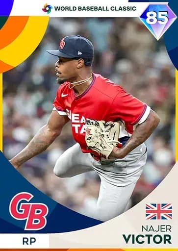 Najer Victor World Baseball Classic card art