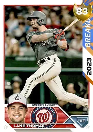 Lane Thomas Breakout card art