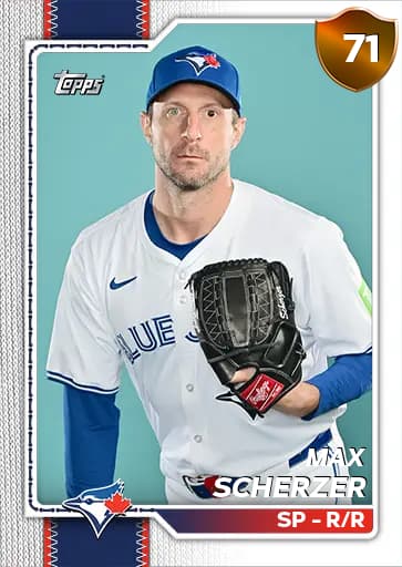 Max Scherzer CORE card art