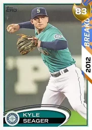 Kyle Seager Breakout card art