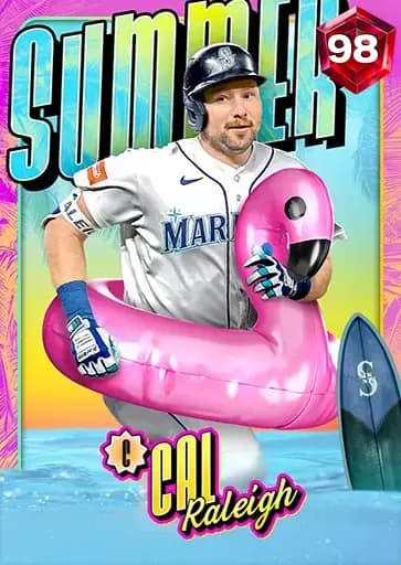 Cal Raleigh Summer card art