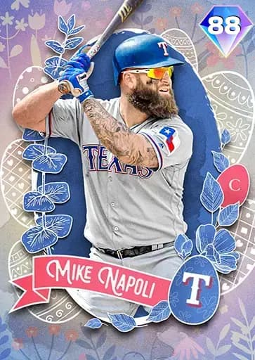 Mike Napoli EGG Hunt card art