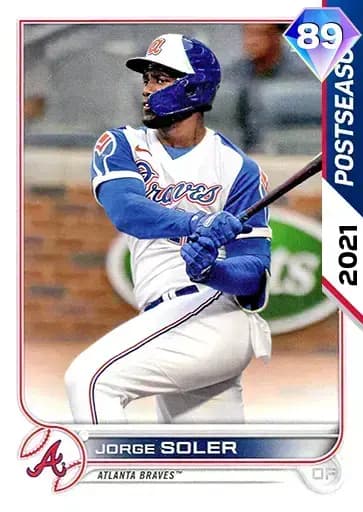 Jorge Soler Postseason card art