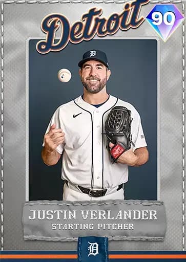 Justin Verlander NEW Threads card art