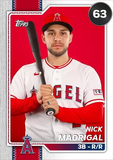 Nick Madrigal Live card art