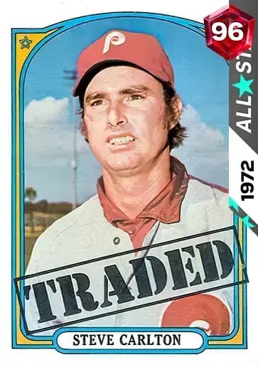 Steve Carlton ALL Star card art