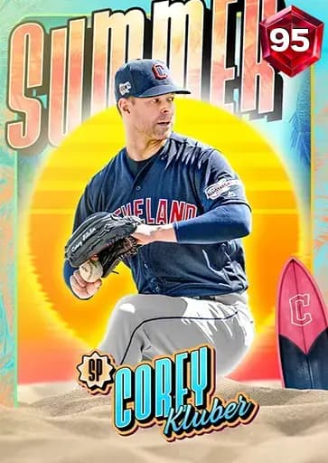 Corey Kluber Summer card art