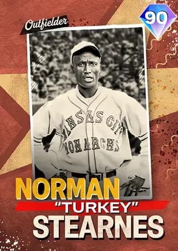 Turkey Stearnes THE Negro Leagues card art