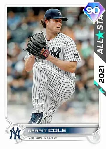 Gerrit Cole ALL Star card art